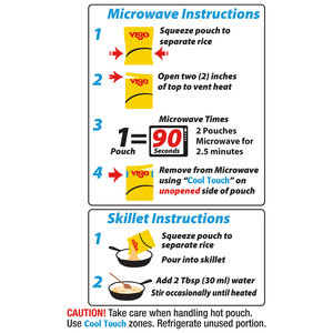Vigo 8.8 oz Vigo 90 Second Yellow Rice