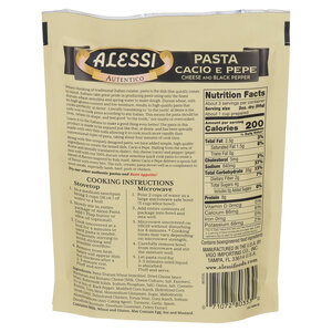 Alessi 6.35 oz Cacio E Pepe Quick 4 Minute Pasta