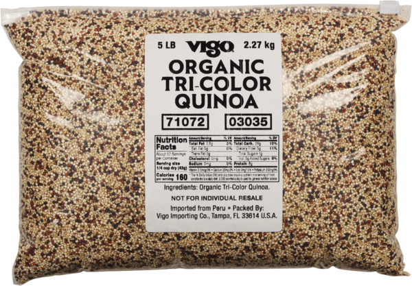 Vigo 80 oz Organic Tri-Color Quinoa