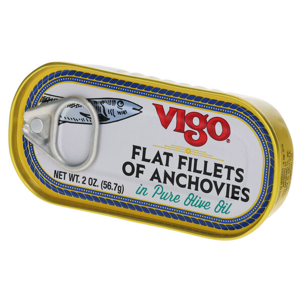 Vigo 2 oz Flat Anchovies