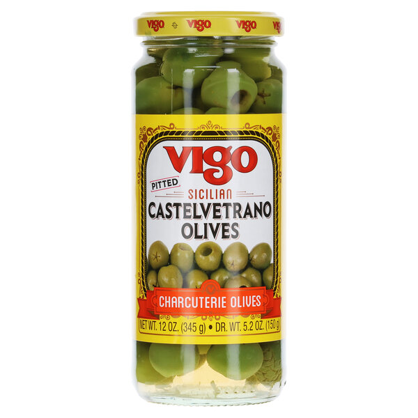 Vigo 5.2 oz Pitted Castelvetrano Olives