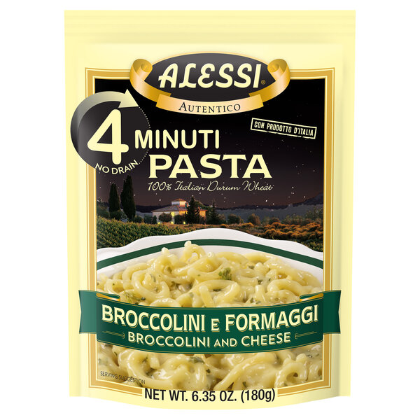 Alessi 6.35 oz Broccolini Quick 4 Minute Pasta