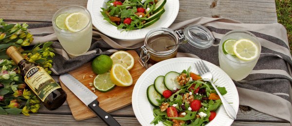 spread of delicious food