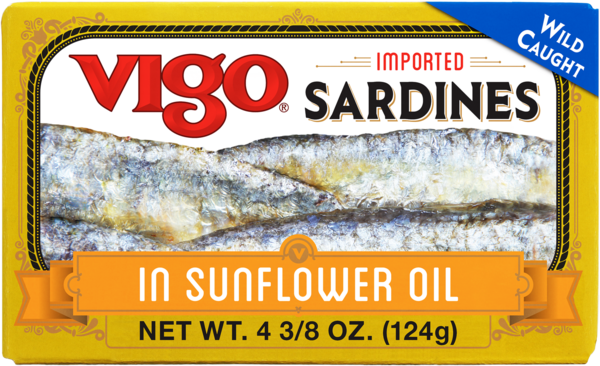 Vigo 4.38 oz Sardines in Oil