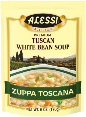 Alessi 6 oz Tuscan White Bean Soup