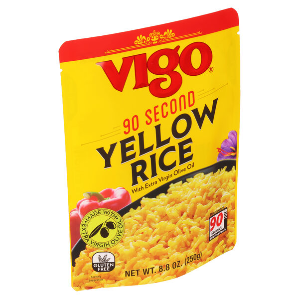 Vigo 8.8 oz Vigo 90 Second Yellow Rice