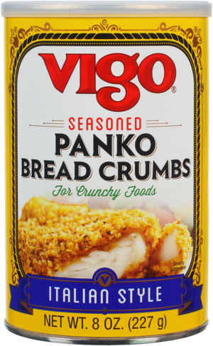 Vigo 8 oz Seasoned Panko Bread Crumbs