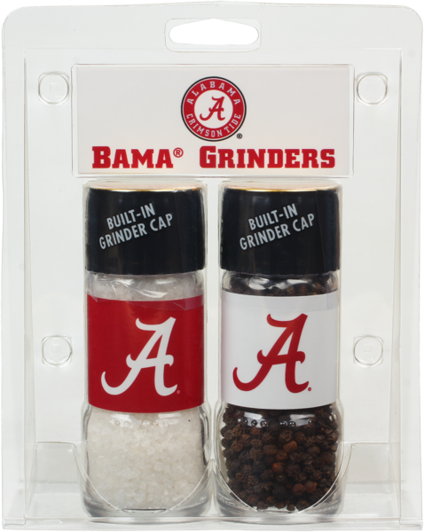 Vigo 4.17 oz University of Alabama® Crimson Tide® Grinder Set