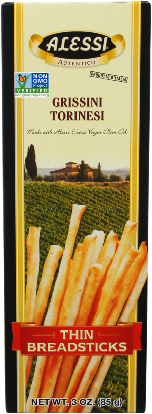 Alessi 3 oz Thin Breadsticks