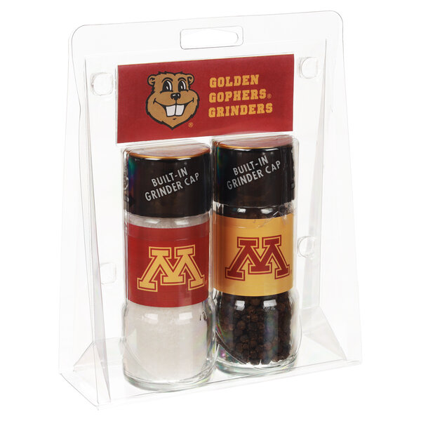 Alessi 4.17 oz University of Minnesota® Golden Gophers® Grinder Set