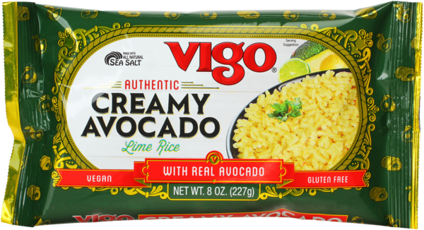 Vigo 8 oz Vigo Creamy Avocado Lime Rice