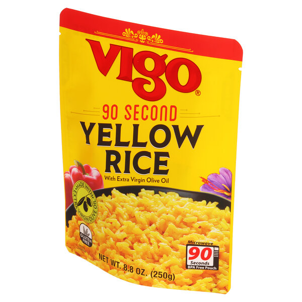 Vigo 8.8 oz Vigo 90 Second Yellow Rice