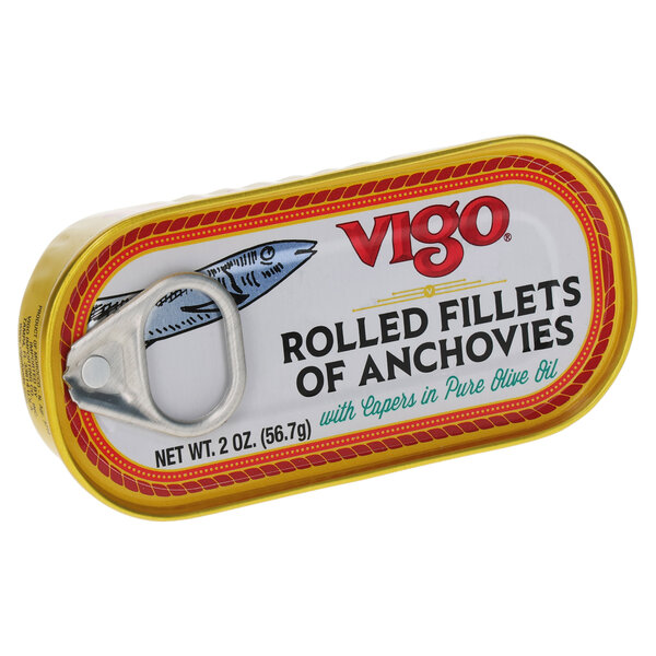 Vigo 2 oz Rolled Anchovies