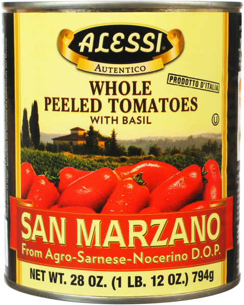 Alessi 28 oz San Marzano Peeled Tomatoes