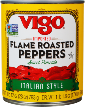 Vigo 17.6 oz Roasted Red Peppers