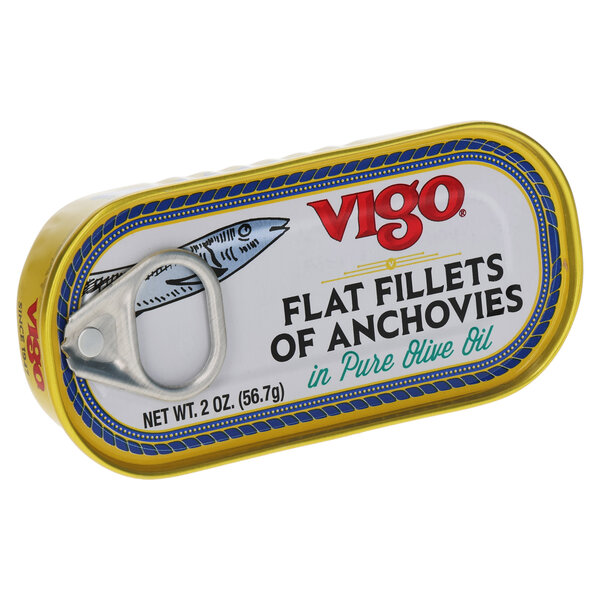 Vigo 2 oz Flat Anchovies