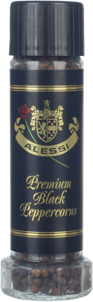 Alessi 2.2 oz Premium Black Peppercorns