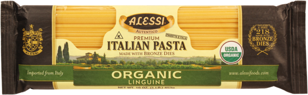 Alessi 16 oz Organic Linguine