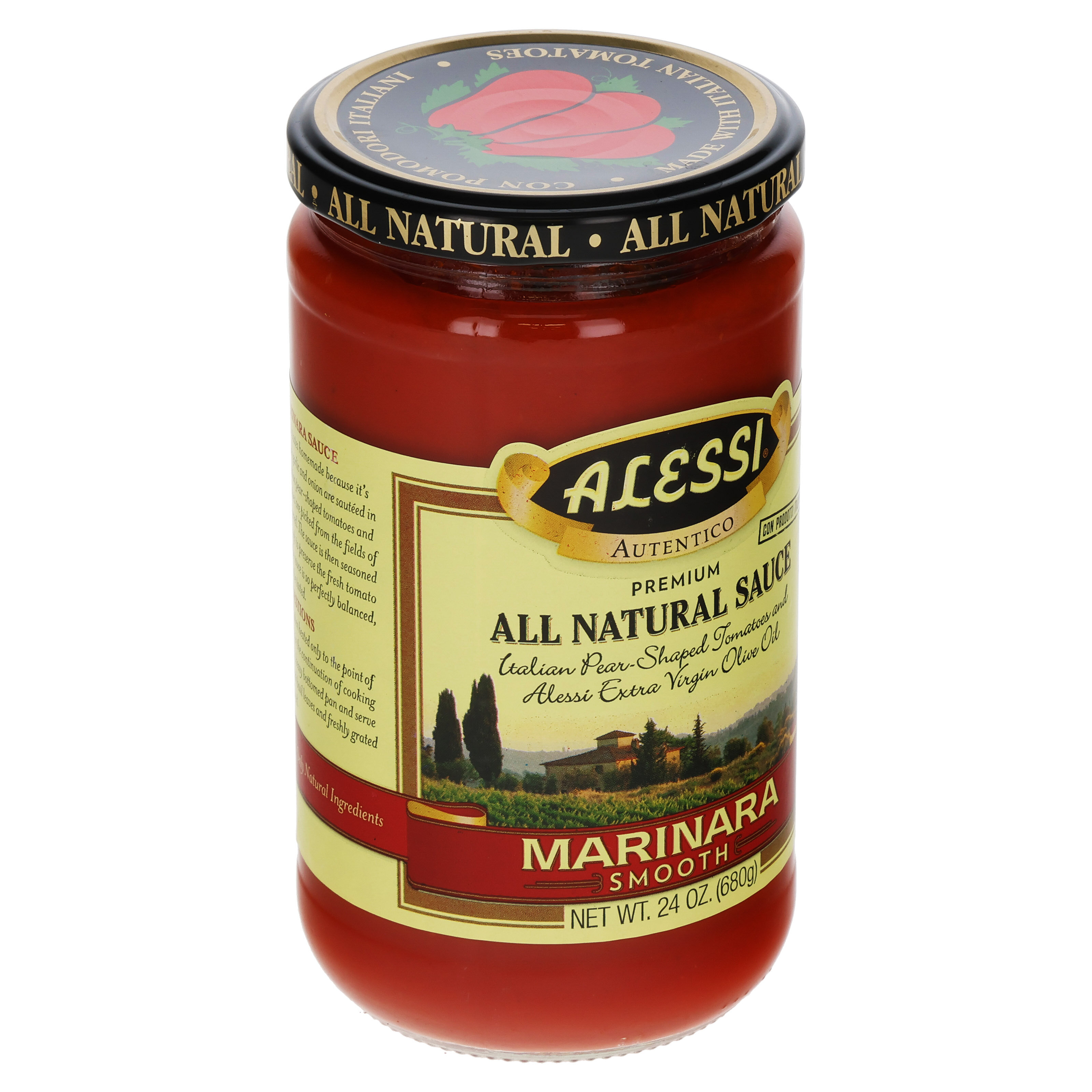 Alessi 24 oz Smooth Marinara Sauce