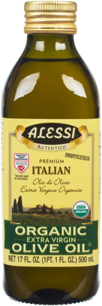 Alessi 17 fl. oz Organic Italian Extra Virgin Olive Oil