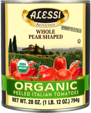 Alessi 28 oz Organic Peeled Tomatoes