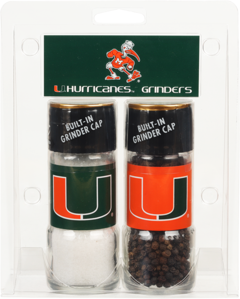 Alessi 4.17 oz University of Miami Hurricanes® Grinder Set