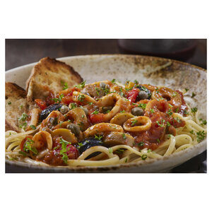 Alessi 24 oz Pasta Sauce Puttanesca With Olives, Capers, and Anchovies