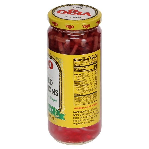 Vigo 12 oz Pickled Red Onions