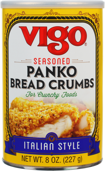 Vigo 8 oz Seasoned Panko Bread Crumbs