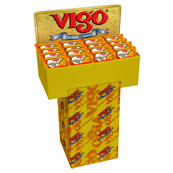 Vigo 8 oz Mexican Rice Display