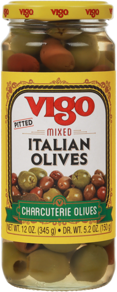 Vigo 5.2 oz Pitted Italian Mixed Olives