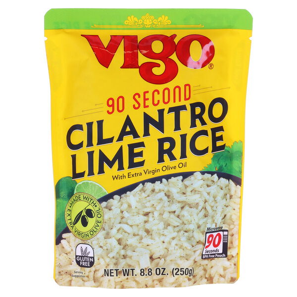 Vigo 8.8 oz Vigo 90 Second Cilantro Lime Rice