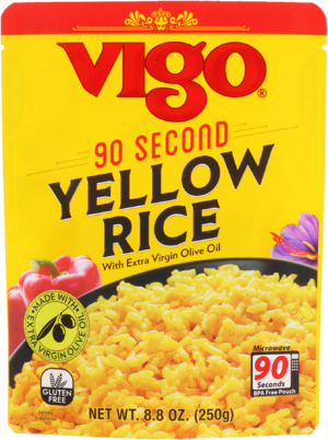 Vigo 8.8 oz Vigo 90 Second Yellow Rice