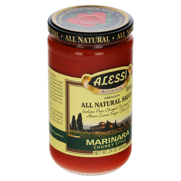 Alessi 24 oz Chunky Marinara Sauce