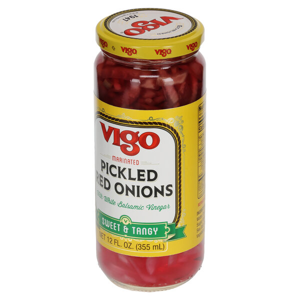 Vigo 12 oz Pickled Red Onions