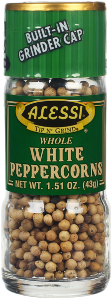 Alessi 1.51 oz Whole White Peppercorns Grinder