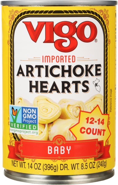 Vigo 14 oz Baby Artichoke Hearts