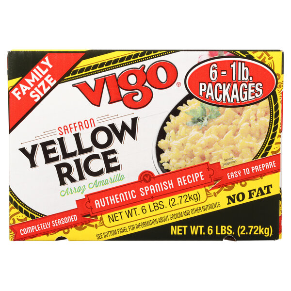 Vigo 6 lbs Yellow Rice