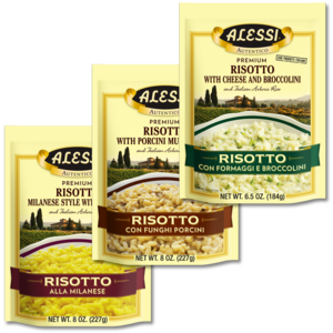 Alessi 8 oz Risotto (Variety Pack of 3)