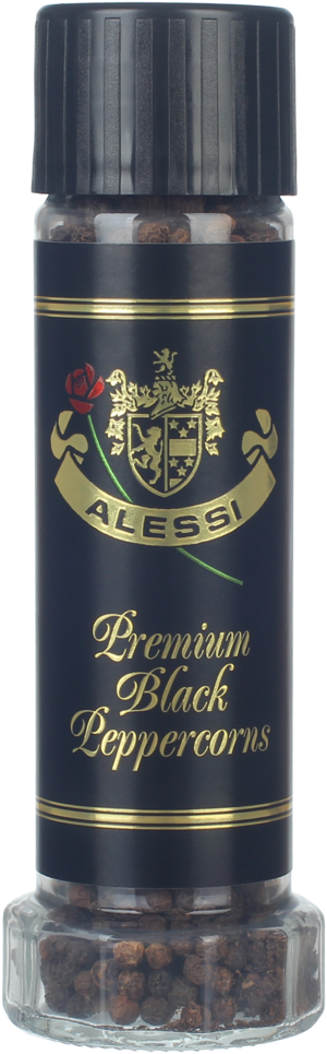 Alessi 2.2 oz Premium Black Peppercorns