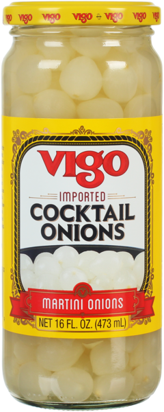 Vigo 16 fl. oz Cocktail Onions