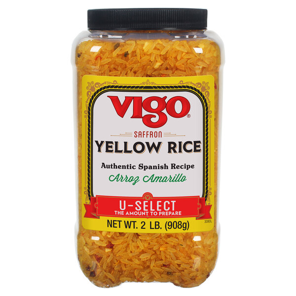 Vigo 2 lbs Yellow Rice U-Select Jug