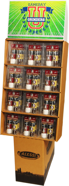 Vigo 4.17 oz FSU® Salt & Pepper Grinder Display